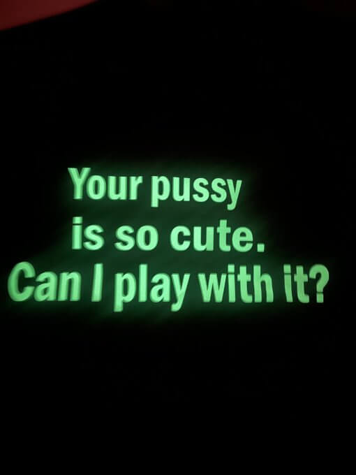 Your pussy is so cute.